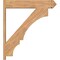 Ekena Millwork Balboa Arts & Crafts Smooth Outlooker, Western Red Cedar, 7 1/2"W x 38"D x 42"H OUT08X38X42BOA03SWR - alternate 4